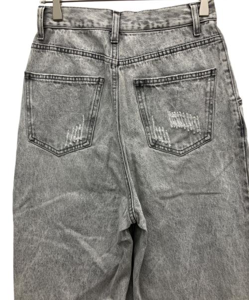 YENN（イエン）YENN (イエン) HIGH RISE TUCK WIDE PT ブラック サイズ:36の古着・服飾アイテム
