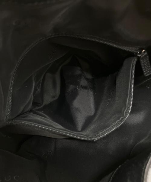 GUCCI（グッチ）GUCCI (グッチ) バンブーハンドバッグ ブラックの古着・服飾アイテム