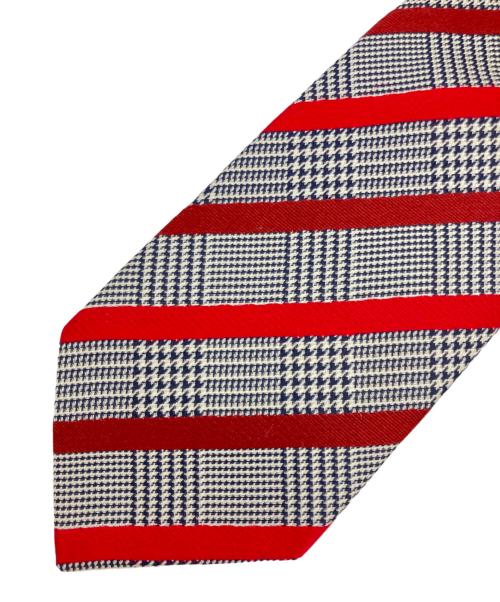 HERMES（エルメス）HERMES (エルメス) シルクネクタイ グレー サイズ:-の古着・服飾アイテム