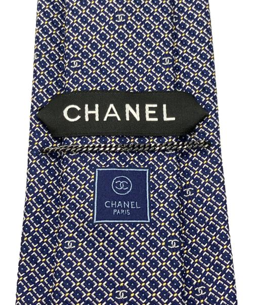 CHANEL（シャネル）CHANEL (シャネル) ネクタイ ネイビー サイズ:不明の古着・服飾アイテム