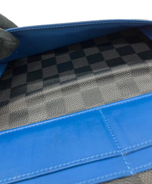 LOUIS VUITTON（ルイ ヴィトン）LOUIS VUITTON (ルイ ヴィトン) ジッピーウォレット・ヴェルティカル ブラック×ブルーの古着・服飾アイテム