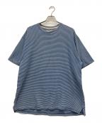 original island sportオリジナルアイランドスポーツ）の古着「半袖Tシャツ」｜ブルー×ホワイト