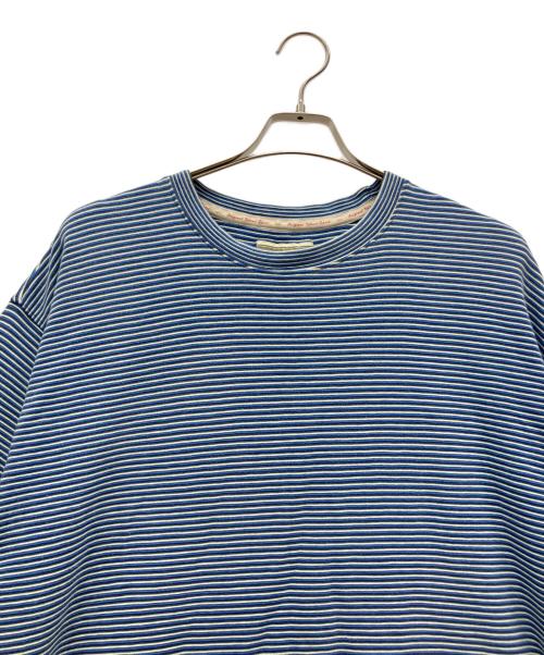 original island sport（オリジナルアイランドスポーツ）original island sport (オリジナルアイランドスポーツ) 半袖Tシャツ ブルー×ホワイト サイズ:XLの古着・服飾アイテム