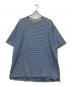 original island sport（オリジナルアイランドスポーツ）の古着「半袖Tシャツ」｜ブルー×ホワイト