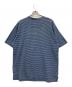 original island sport (オリジナルアイランドスポーツ) 半袖Tシャツ ブルー×ホワイト サイズ:XL：6000円