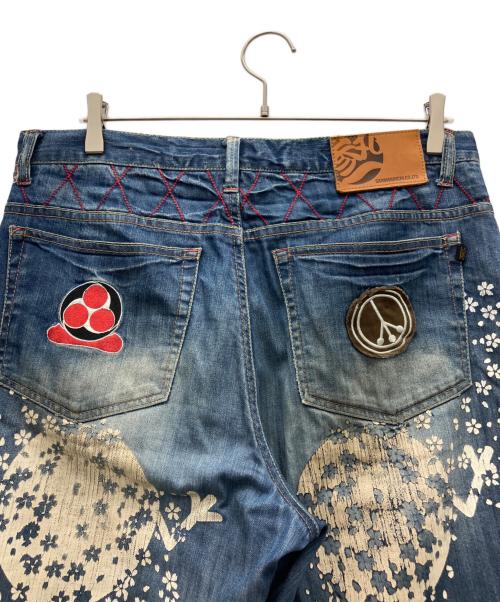 参丸一（サンマルイチ）参丸一 (サンマルイチ) デニムパンツ インディゴ サイズ:32の古着・服飾アイテム