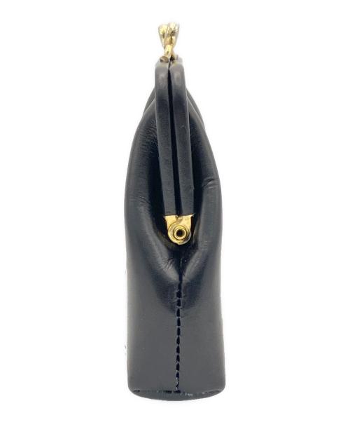 CELINE（セリーヌ）CELINE (セリーヌ) がま口ポーチ ブラックの古着・服飾アイテム