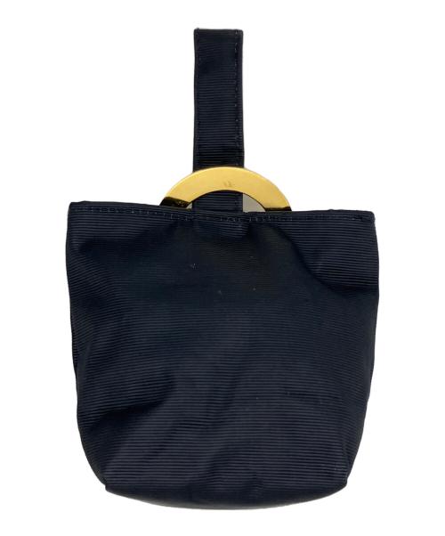 CELINE（セリーヌ）CELINE (セリーヌ) サークルロゴポーチ ブラックの古着・服飾アイテム