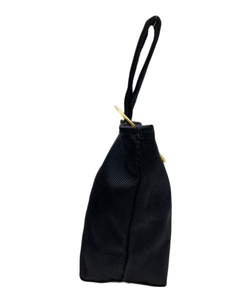CELINE（セリーヌ）CELINE (セリーヌ) サークルロゴポーチ ブラックの古着・服飾アイテム