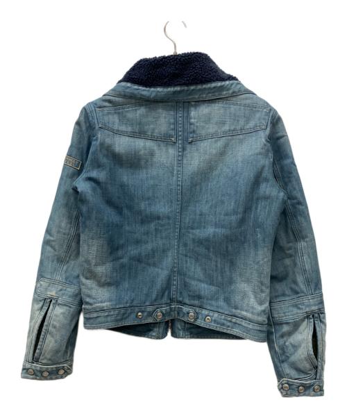DIESEL（ディーゼル）DIESEL (ディーゼル) 裏ボアデニムジャケット インディゴ サイズ:Lの古着・服飾アイテム