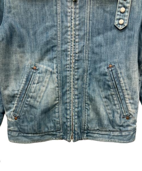 DIESEL（ディーゼル）DIESEL (ディーゼル) 裏ボアデニムジャケット インディゴ サイズ:Lの古着・服飾アイテム