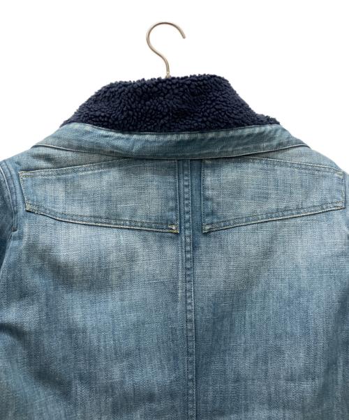 DIESEL（ディーゼル）DIESEL (ディーゼル) 裏ボアデニムジャケット インディゴ サイズ:Lの古着・服飾アイテム