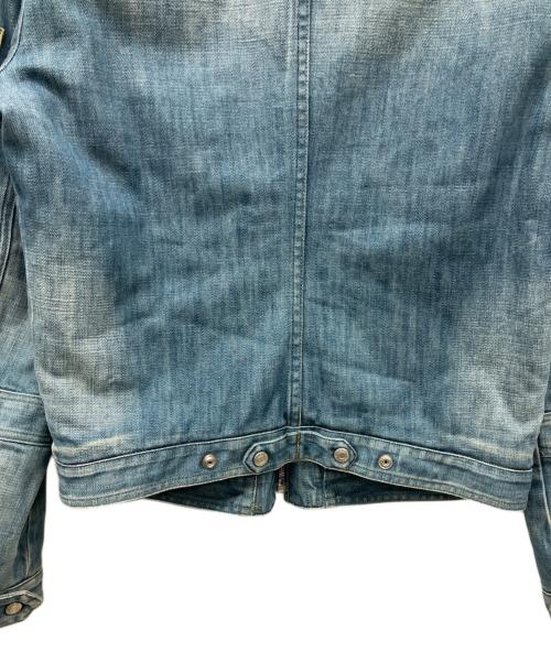 DIESEL（ディーゼル）DIESEL (ディーゼル) 裏ボアデニムジャケット インディゴ サイズ:Lの古着・服飾アイテム