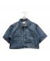 X-GIRL（エックスガール）の古着「半袖デニムジャケット」｜インディゴ