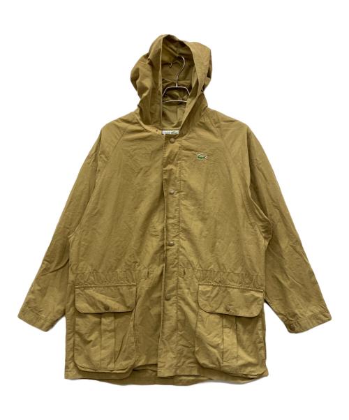 CHEMISE LACOSTE（シュミーズ ラコステ）CHEMISE LACOSTE (シュミーズ ラコステ) 7-80sフーデッドジャケット カーキ サイズ:Sの古着・服飾アイテム