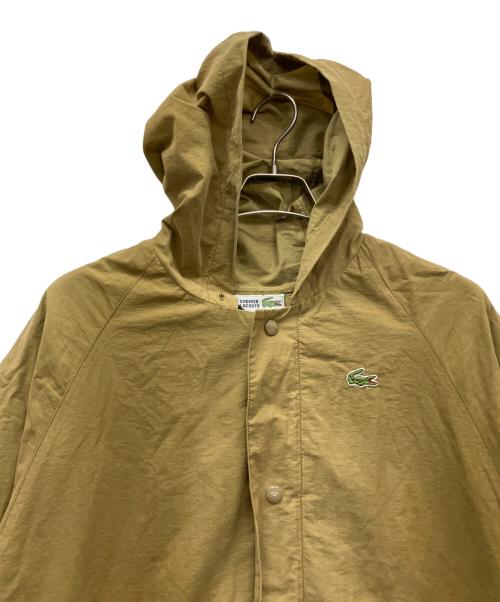 CHEMISE LACOSTE（シュミーズ ラコステ）CHEMISE LACOSTE (シュミーズ ラコステ) 7-80sフーデッドジャケット カーキ サイズ:Sの古着・服飾アイテム