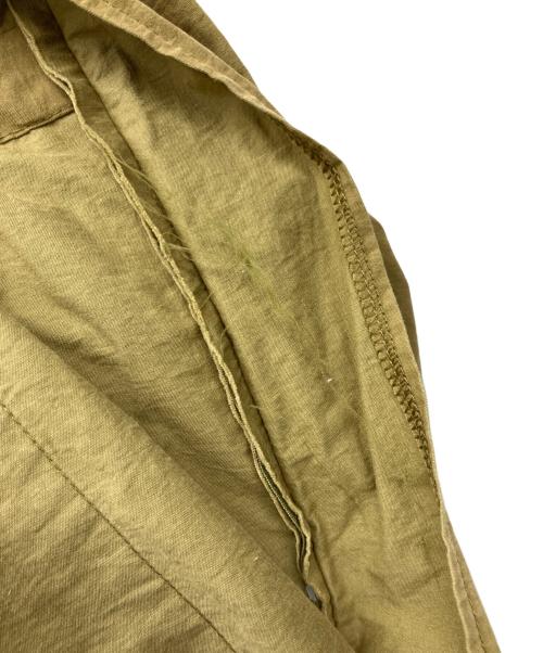 CHEMISE LACOSTE（シュミーズ ラコステ）CHEMISE LACOSTE (シュミーズ ラコステ) 7-80sフーデッドジャケット カーキ サイズ:Sの古着・服飾アイテム