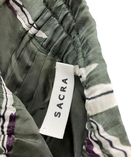 SACRA（サクラ）SACRA (サクラ) パンツ グリーン サイズ:38の古着・服飾アイテム