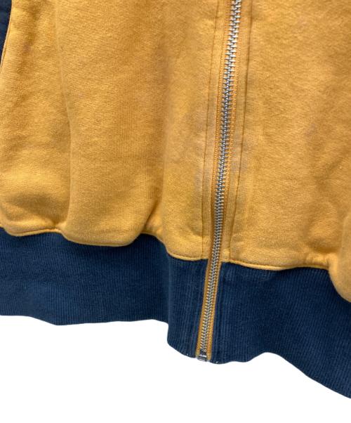 TED COMPANY（テッドカンパニー）TED COMPANY (テッドカンパニー) 裏ボアジップパーカー ネイビー×オレンジ サイズ:44の古着・服飾アイテム