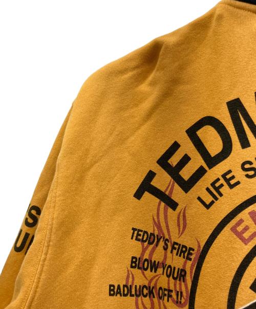TED COMPANY（テッドカンパニー）TED COMPANY (テッドカンパニー) 裏ボアジップパーカー ネイビー×オレンジ サイズ:44の古着・服飾アイテム