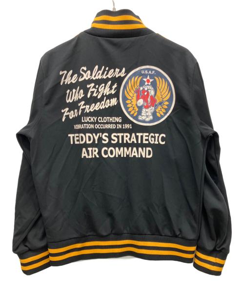 TED COMPANY（テッドカンパニー）TED COMPANY (テッドカンパニー) トラックジャケット ブラック×オレンジ サイズ:XLの古着・服飾アイテム