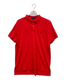 POLO RALPH LAUREN（ポロ・ラルフローレン）の古着「半袖ポロシャツ」｜レッド