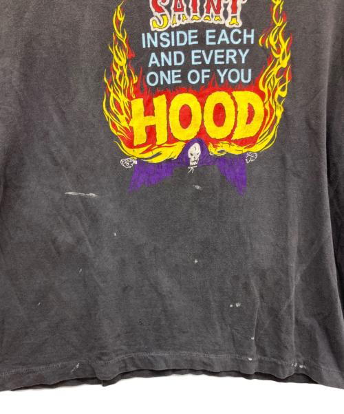NEIGHBORHOOD（ネイバーフッド）NEIGHBORHOOD (ネイバーフッド) SAINT MICHAEL (セントマイケル) 半袖カットソー グレー サイズ:Lの古着・服飾アイテム