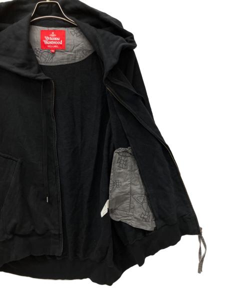 Vivienne Westwood RED LABEL（ヴィヴィアンウエストウッドレッドレーベル）Vivienne Westwood RED LABEL (ヴィヴィアンウエストウッドレッドレーベル) ジップパーカー ブラック サイズ:FREEの古着・服飾アイテム