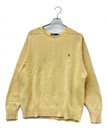 POLO RALPH LAUREN（ポロ・ラルフローレン）の古着「厚手ニット」｜ベージュ
