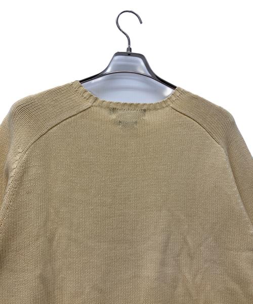 POLO RALPH LAUREN（ポロ・ラルフローレン）POLO RALPH LAUREN (ポロ・ラルフローレン) 厚手ニット ベージュ サイズ:LLの古着・服飾アイテム
