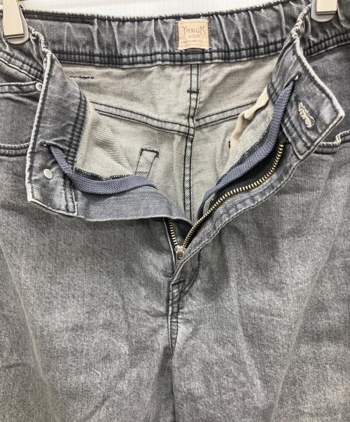 YANUK（ヤヌーク）YANUK (ヤヌーク) デニムパンツ グレー サイズ:Lの古着・服飾アイテム