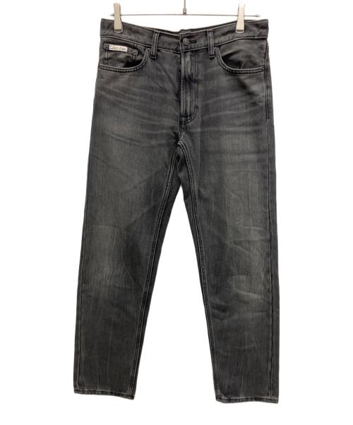 Calvin Klein（カルバンクライン）Calvin Klein (カルバンクライン) デニムパンツ グレー サイズ:SIZE 76cm (W30)の古着・服飾アイテム