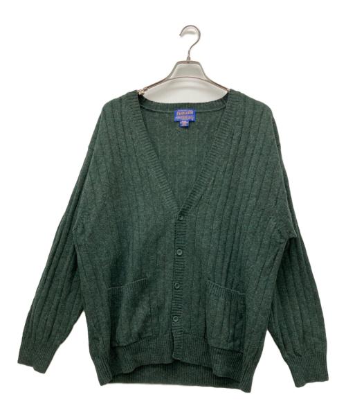 PENDLETON（ペンドルトン）PENDLETON (ペンドルトン) 薄手カーディガン グリーン サイズ:不明の古着・服飾アイテム