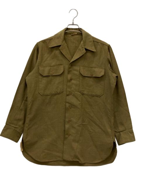 US ARMY（ユーエスアーミー）US ARMY (ユーエスアーミー) 長袖シャツ カーキ サイズ:不明の古着・服飾アイテム