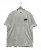 stussyステューシー）の古着「半袖カットソー」｜ホワイト