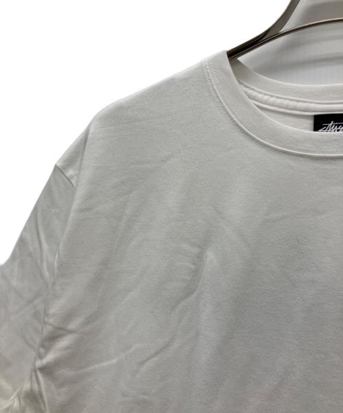 stussy（ステューシー）stussy (ステューシー) 半袖カットソー ホワイト サイズ:XLの古着・服飾アイテム