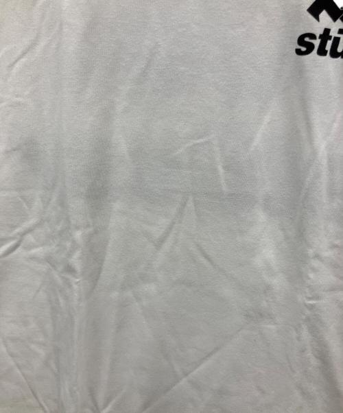 stussy（ステューシー）stussy (ステューシー) 半袖カットソー ホワイト サイズ:XLの古着・服飾アイテム