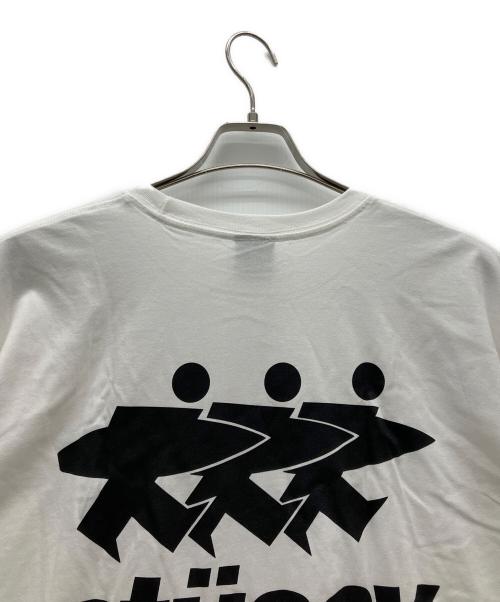 stussy（ステューシー）stussy (ステューシー) 半袖カットソー ホワイト サイズ:XLの古着・服飾アイテム