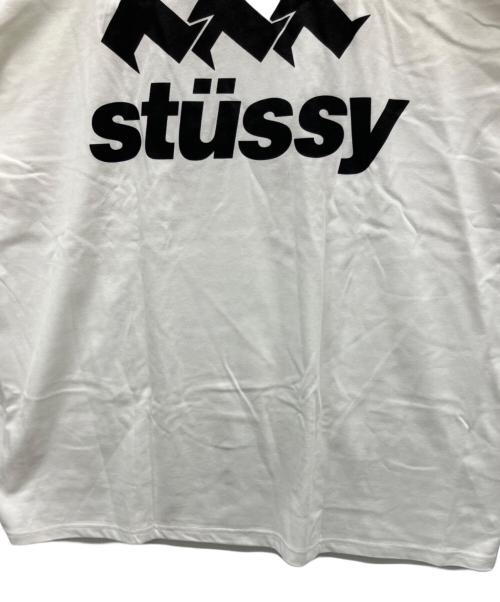 stussy（ステューシー）stussy (ステューシー) 半袖カットソー ホワイト サイズ:XLの古着・服飾アイテム