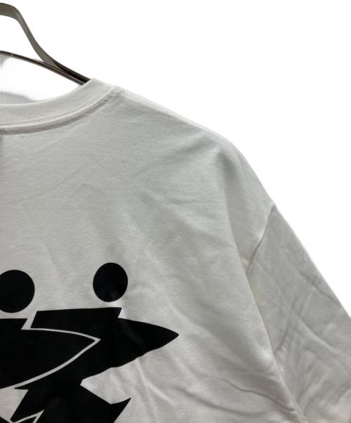 stussy（ステューシー）stussy (ステューシー) 半袖カットソー ホワイト サイズ:XLの古着・服飾アイテム