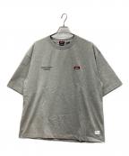 NANGA×Grand PARKナンガ×グランド パーク）の古着「別注刺繍Tシャツ」｜ライトグレー