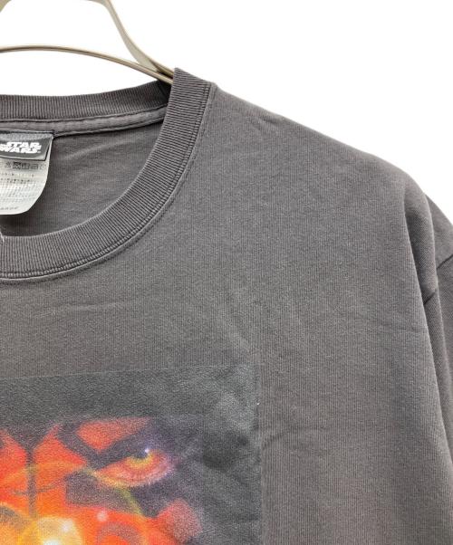 STAR WARS（スターウォーズ）STAR WARS (スターウォーズ) 半袖カットソー チャコールグレー サイズ:XLの古着・服飾アイテム