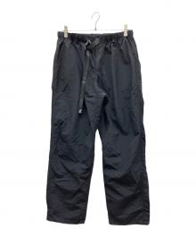 GRAMICCI（グラミチ）の古着「LOWERCASE NYLON TRACK PANT」｜ブラック