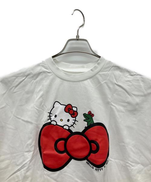 m:rex（ミニレックス）m:rex (ミニレックス) HELLO KITTY (ハローキティ) 半袖カットソー ホワイト サイズ:Fの古着・服飾アイテム