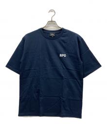 A.P.C.（アーペーセー）の古着「半袖カットソー」｜ネイビー