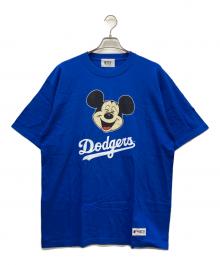 BACK TO THE FIELD（バック トゥ ザ フィールド）の古着「半袖カットソー」｜ブルー