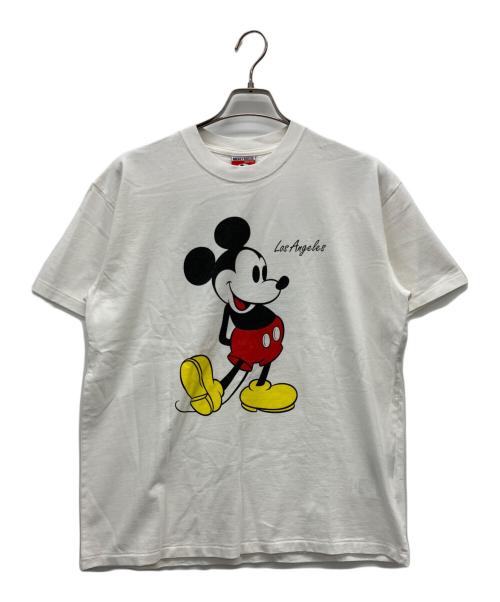 MICKEY MOUSE（ミッキーマウス）MICKEY MOUSE (ミッキーマウス) JOURNAL STANDARD (ジャーナルスタンダード) 半袖カットソー ホワイト サイズ:Sの古着・服飾アイテム