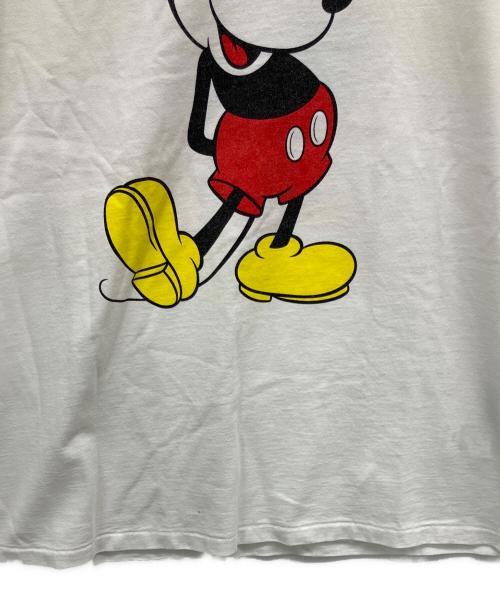 MICKEY MOUSE（ミッキーマウス）MICKEY MOUSE (ミッキーマウス) JOURNAL STANDARD (ジャーナルスタンダード) 半袖カットソー ホワイト サイズ:Sの古着・服飾アイテム