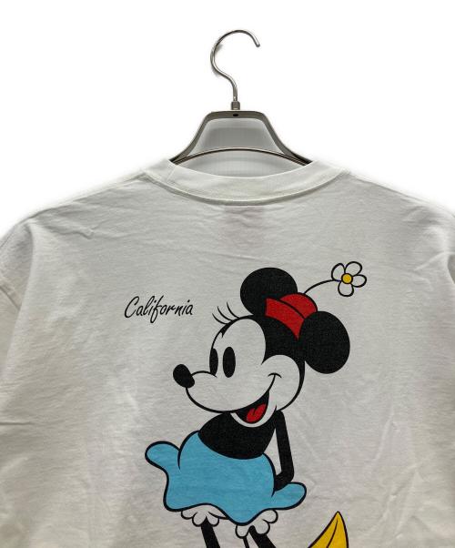 MICKEY MOUSE（ミッキーマウス）MICKEY MOUSE (ミッキーマウス) JOURNAL STANDARD (ジャーナルスタンダード) 半袖カットソー ホワイト サイズ:Sの古着・服飾アイテム