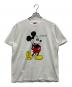 MICKEY MOUSE（ミッキーマウス）の古着「半袖カットソー」｜ホワイト